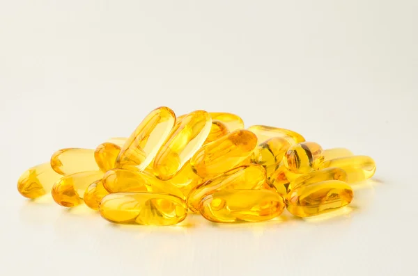 Omega-3 tabletki — Zdjęcie stockowe