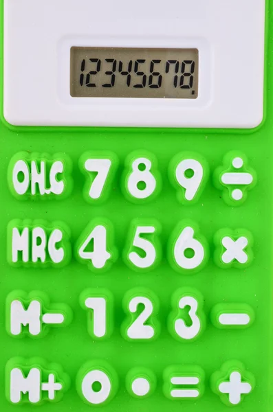 Calculator with digits — Stock Photo, Image