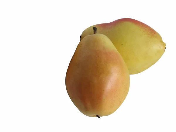 Fruta madura de pera fresca aislada — Foto de Stock