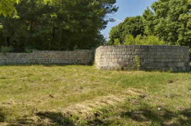 peristyl karmaşık abritus, razgrad şehir müstahkem duvar