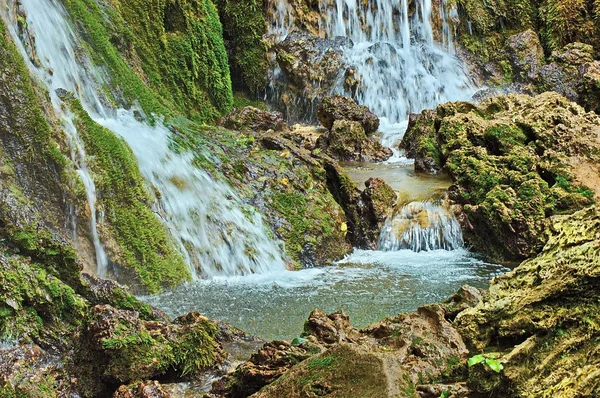 A part of Krushuna waterfalls cascade — Stock Photo, Image