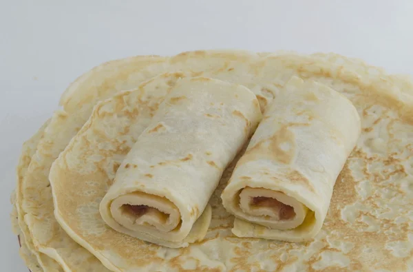 Crêpe fraîche délicieuse — Photo