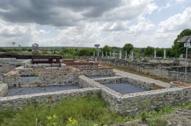 mevcut şehir razgrad, bulgaria, Avrupa'nın arkeolojik karmaşık abritus.