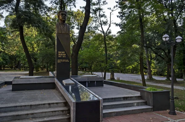 Sofia Bulgaria August 2018 Monument Bulgarian National Hero Vasil Levski — Stock Photo, Image