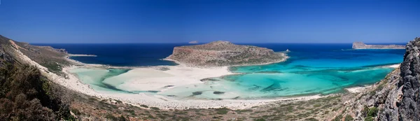 Balos beach, Gramvúsa poloostrov, Kréta, Řecko — Stock fotografie