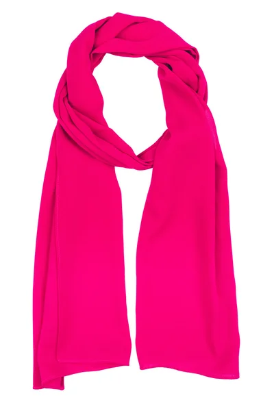 Lila zijden sjaal — Stockfoto