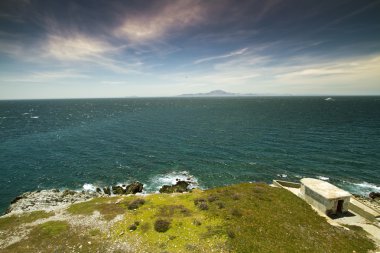 Fas'tan gibralter görünümünü