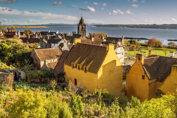 Schöner Blick auf das Meer in culross — Stockfoto