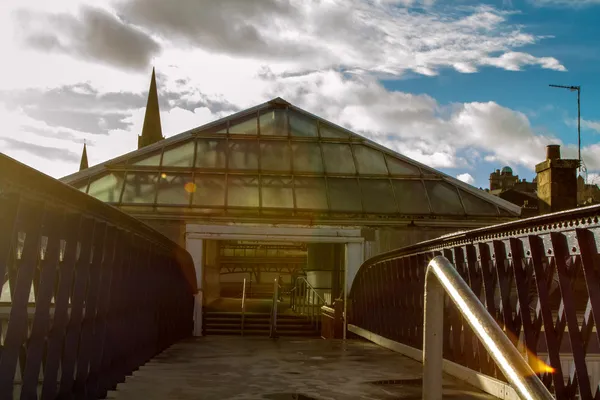 Stirling train station exterior — Stock Photo, Image