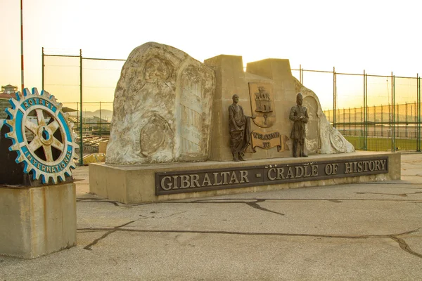 Gibraltar kolebka historii — Zdjęcie stockowe