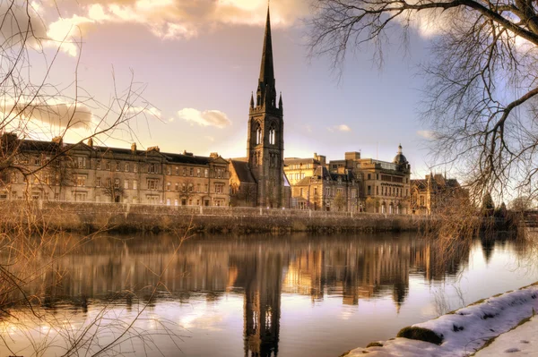 The River Tay in Perth Scotland — Stock Photo, Image