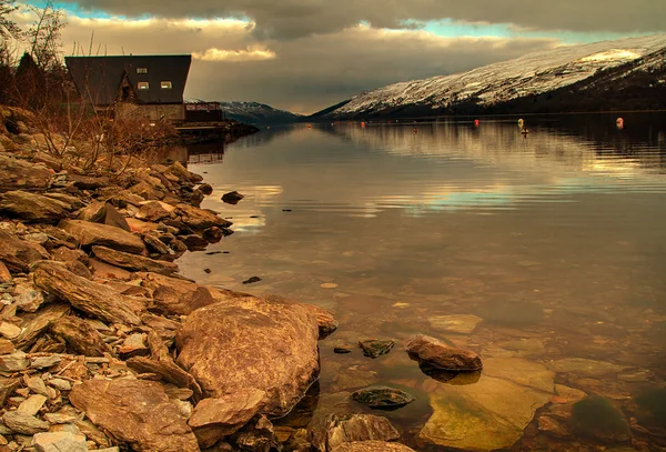Piękne szkockim loch — Zdjęcie stockowe