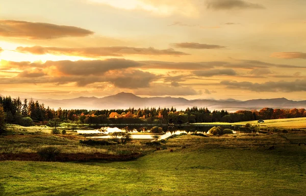 Stunning Sunrise in Scotland — Stock Photo, Image