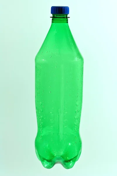Puste butelki z tworzyw sztucznych Obraz Stockowy