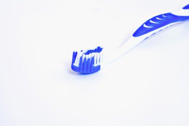 mavi diş fırçası