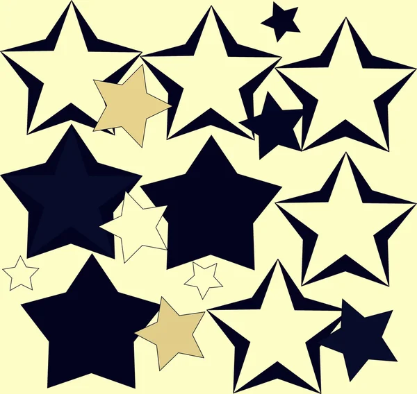 Colored stars — Stock Photo, Image