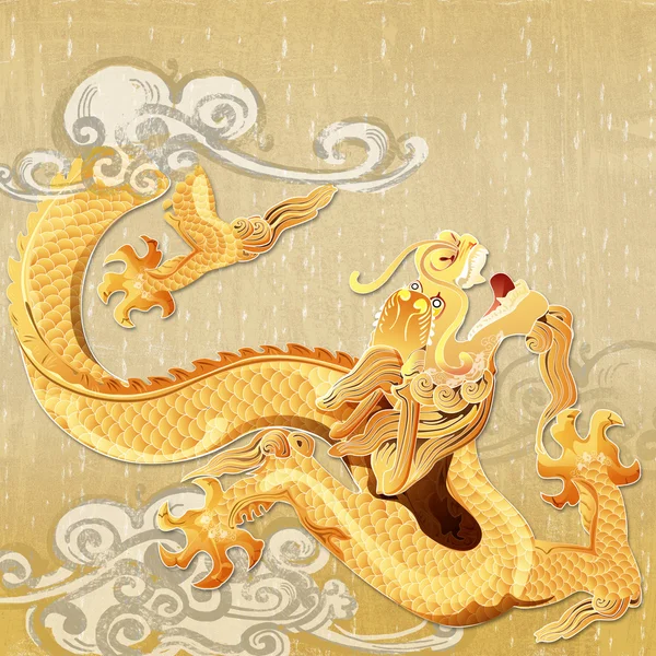 Восточный дракон — стоковое фото