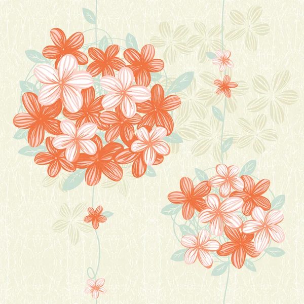 Vivid repeating floral - For easy making seamless pattern use it for filling any contours — Stock Photo, Image