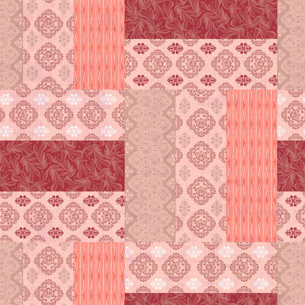 Vivid floral pattern