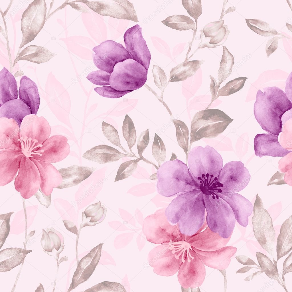 Floral seamless pattern