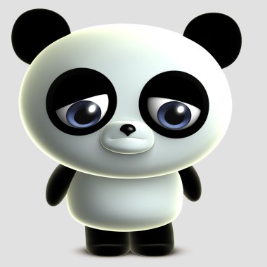 3D panda