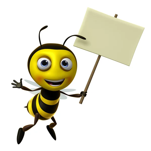 Cartoon bee — Stock Photo, Image