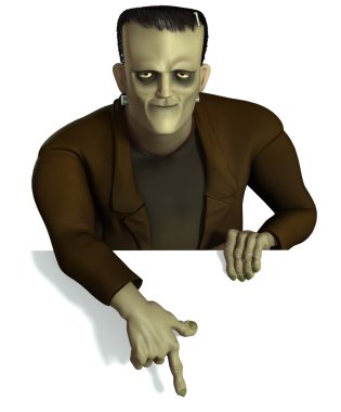 Halloween Frankenstein clipart