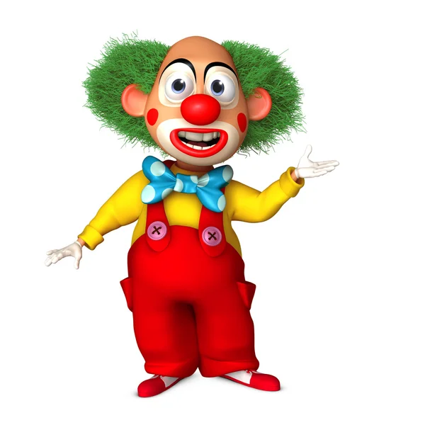 Cartoon clown — Stock Photo, Image