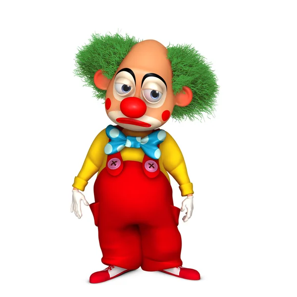 Clown cartone animato — Foto Stock