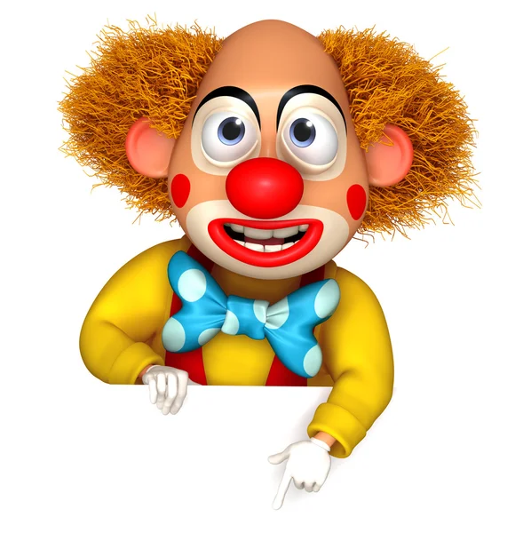 Birthday clown — Stock Photo, Image