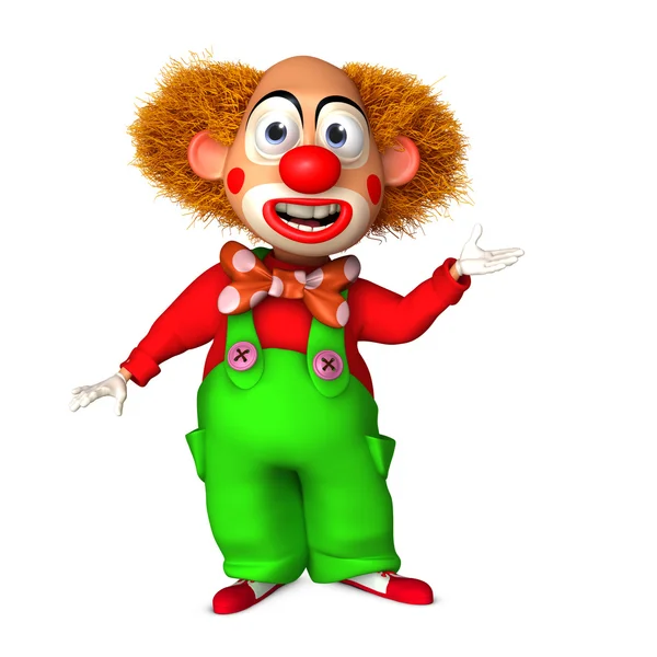 3d clown — Stock Photo, Image