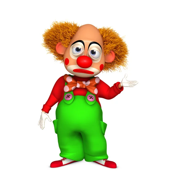 3d clown — Stock Photo, Image