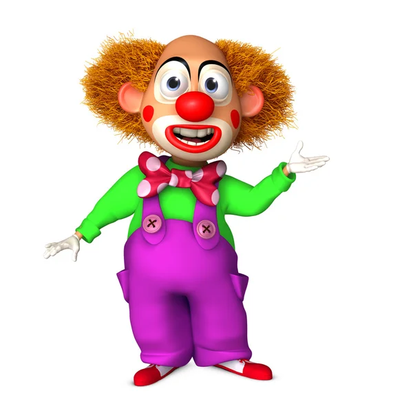 Payaso de dibujos animados — Foto de Stock