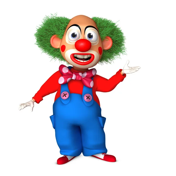 Cartoon clown — Stock Photo, Image