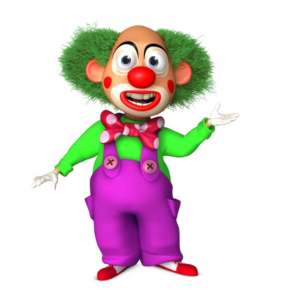 Cartoon clown — Stock Photo, Image