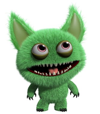 3D canavar