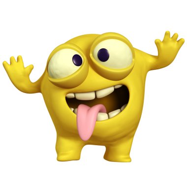 çılgın sarı monster