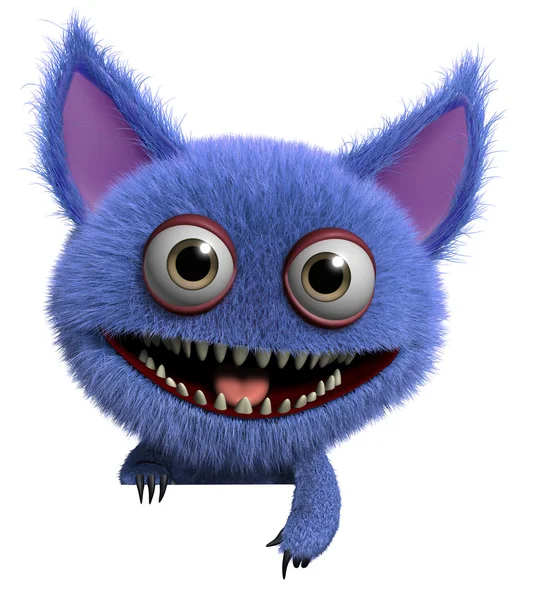 Furry gremlin — Zdjęcie stockowe