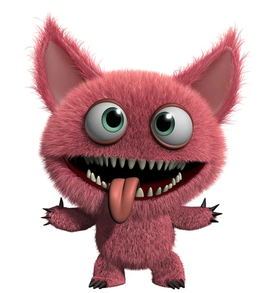 Furry gremlin — Stock Photo, Image