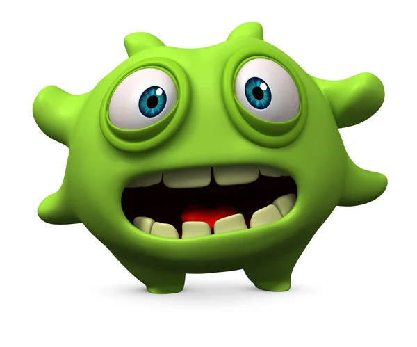 Wirus zielony — Zdjęcie stockowe