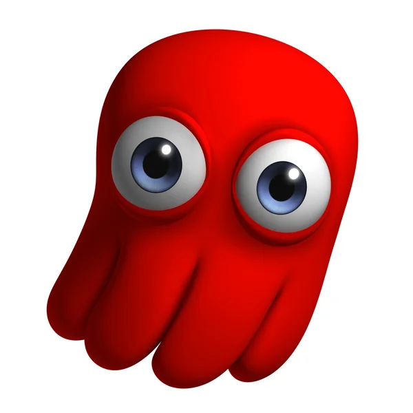 Red octopus — Stock Photo, Image