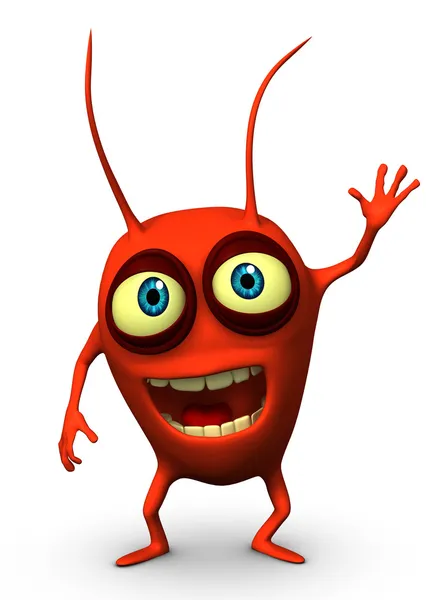 Red cockroach — Stock Photo, Image