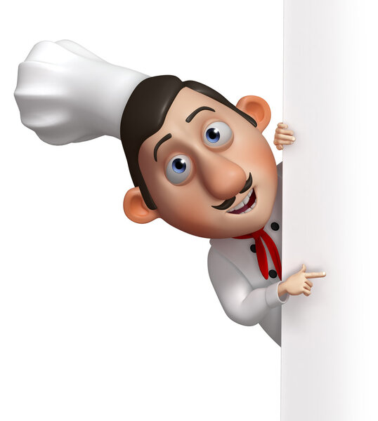 Cook showed to an empty board