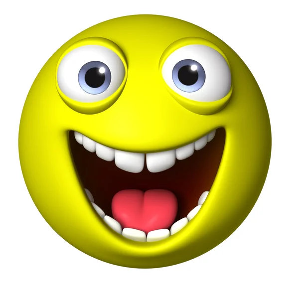 3D smiley — Stockfoto