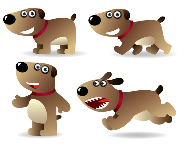 Desenhos animados cão —  Vetores de Stock