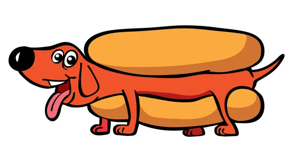 Hot dog — Vettoriale Stock