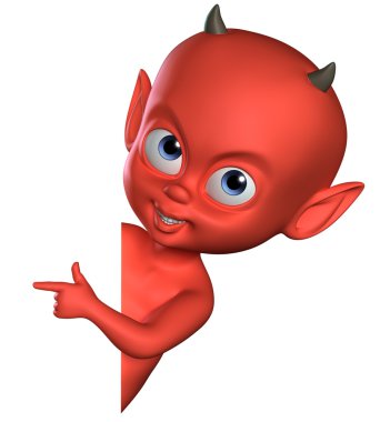 3D kindar şeytan çocuk