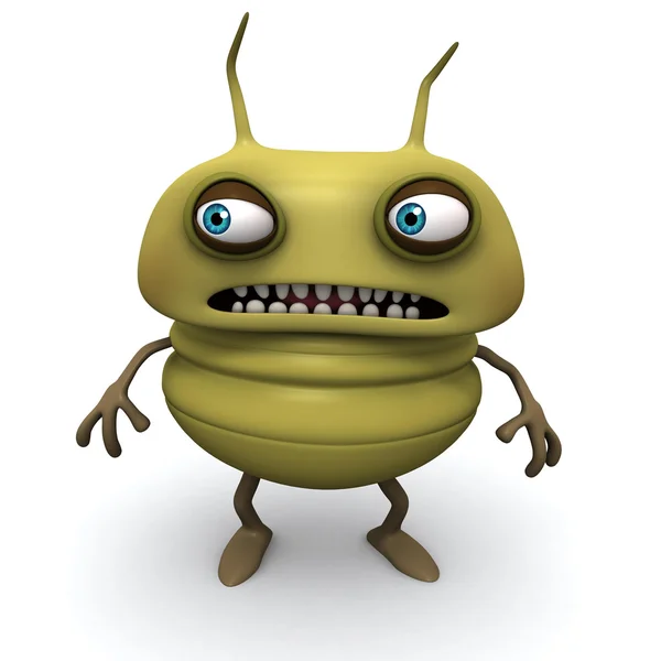 黄色小虫 — 图库照片