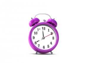 çalar saat animasyonu