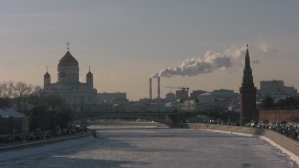 俄罗斯的冬天 — 图库视频影像